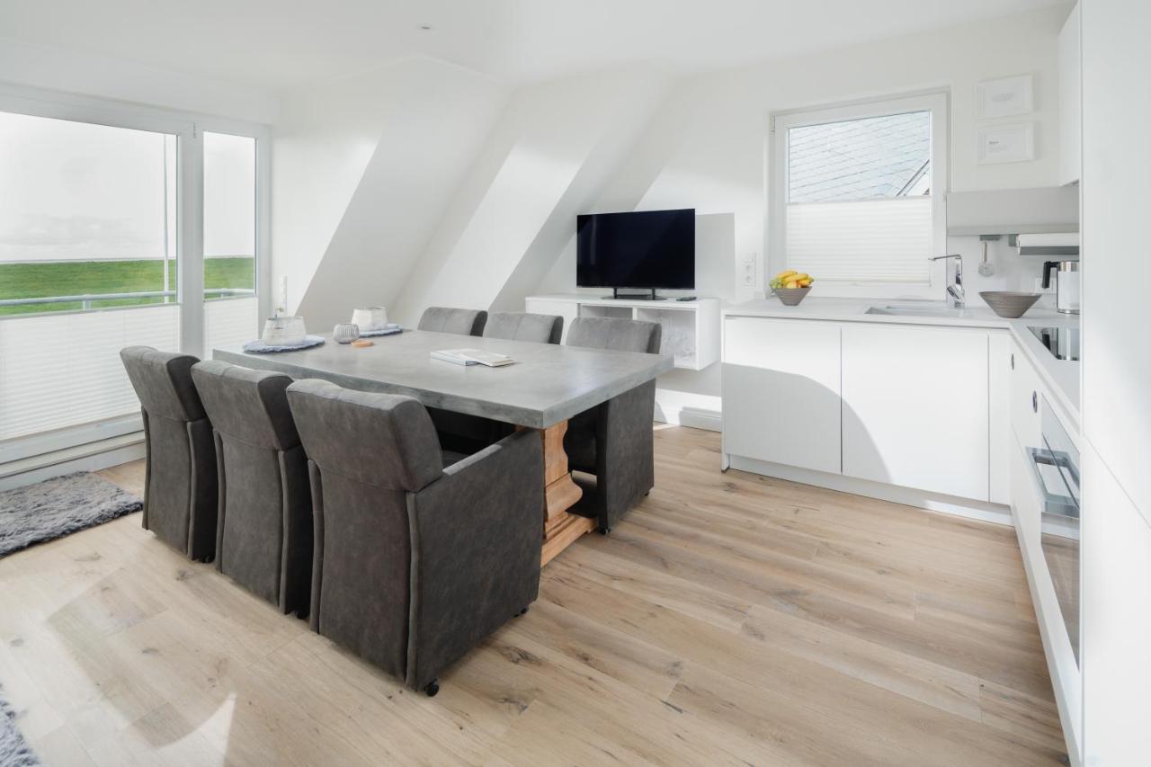 Haus Ebbe & Flut - Mit Blick Auf Das Wattenmeer Juist Exteriör bild