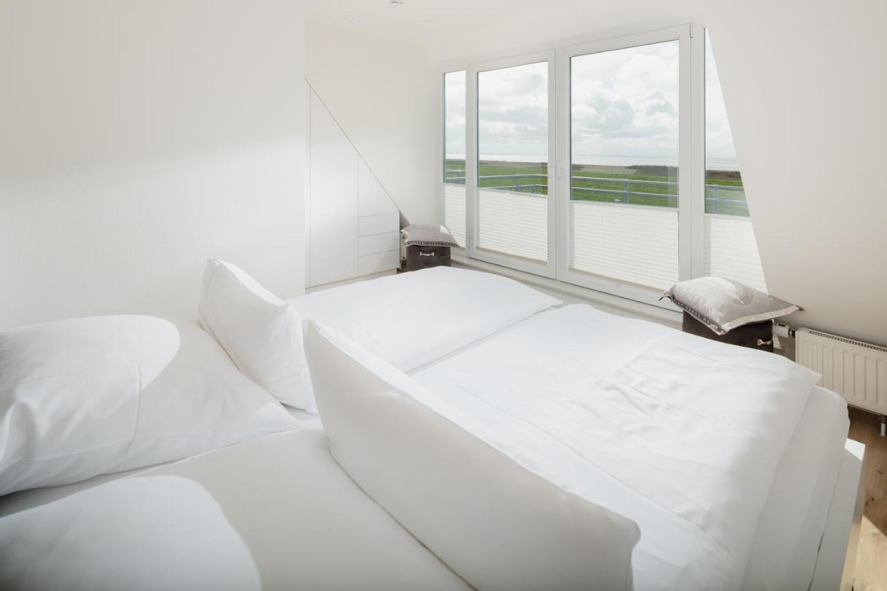 Haus Ebbe & Flut - Mit Blick Auf Das Wattenmeer Juist Exteriör bild