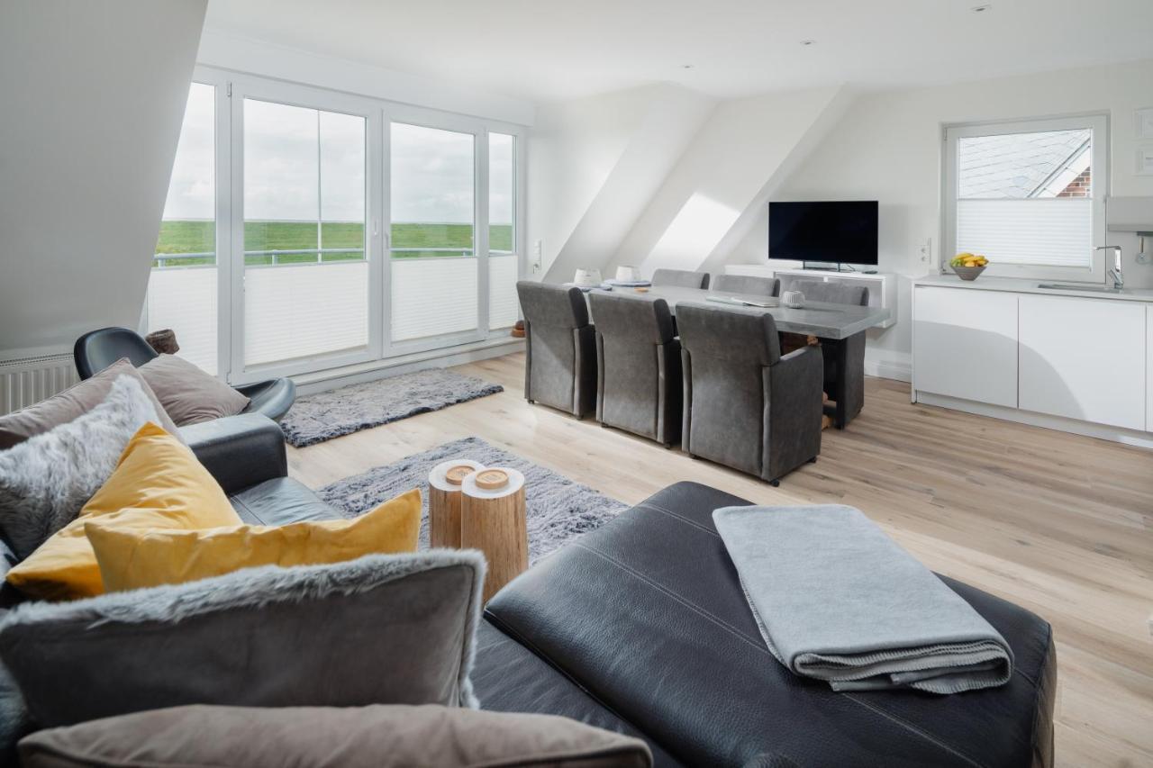 Haus Ebbe & Flut - Mit Blick Auf Das Wattenmeer Juist Exteriör bild